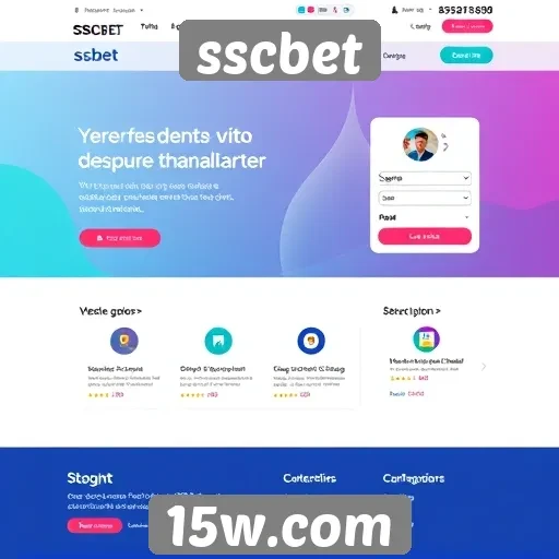 Usabilidade e design do site sscbet